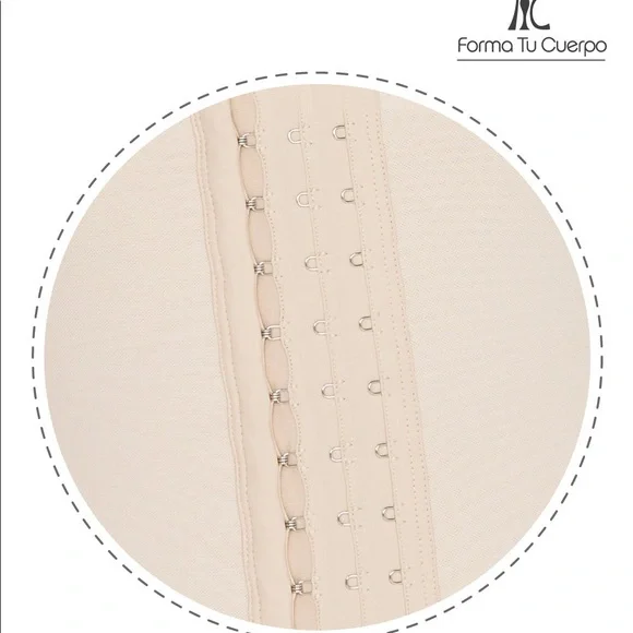 Forma Tu Cuerpo Colombian Faja Post Surgery Liposuction Stage 2 Hourglass O-011